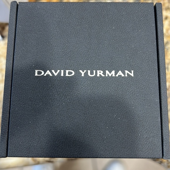 David Yurman Silver Twisted Rope Ring - Picture 5 of 5